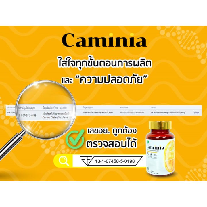 คามินเนีย-ของแท้-พร้อมส่ง-คามินเนีย-caminia-ของแท้100-ส่งไว-ส่งฟรี-อย-13-1-07458-5-0198