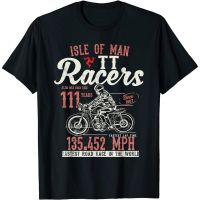 Isle Of Man TT แข่งด้านบนตลกเสื้อยืดญี่ปุ่นแขนสั้นผู้ชายเสื้อยืด Camisetas ลำลองประเดิมท็อปส์ฮาราจูกุที่มีคุณภาพสูง