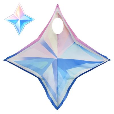 Game Genshin Impact Primogems Cosplay Costume Pentagram Giant Genshin Primogem Outfits Pendant For Halloween Cosplay Anime