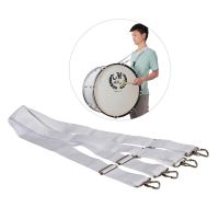 Adjustable Parade Marching Bass Drum Shoulder Strap Sling Nylon Belt Metal Clip Musical Percussion Instrument Parts Accessories