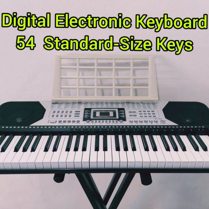 GL400 Digital Electronic Keyboard W/ Free Keyboard Stand Lazada PH