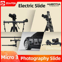 ZEAPON Micro 3 E500 E700 Electric Slider Double Distance Portable Slider For DSLR Camera Video