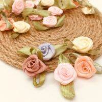 ◎✻✾ 100pcs/Lot Cute Small Rose Three-dimensional Flower DIY Hat Headgear Accessories