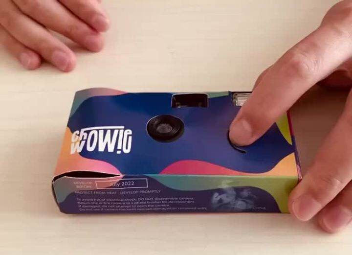 Spot parcel post2021 New Year Export with Flashing Light Camera R Film