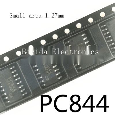 10ชิ้นขนาดเล็ก PC844 1.27มิลลิเมตร SOP-16 SMD PC814-4สี่ช่องทางทรานซิสเตอร์ Optocoupler