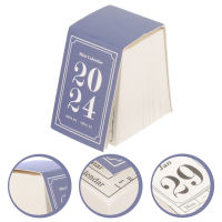 ROSENICE【Hot Sale】 1 Book of Countdown Desk Calendar Retro Table Table Calendar Decoration Mini Novelty Calendar