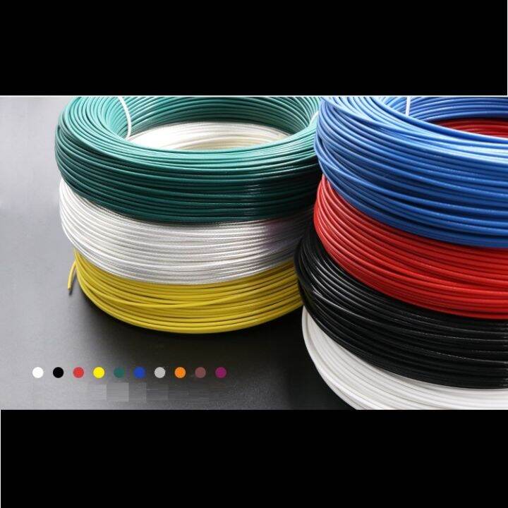 UL1213 18 AWG PTFE Wire PTFE Fluoroplastic Wire Silver Platd Cable - PTFE Fluoroplastic Wire And