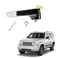 Interior Door Handle Chrome for 2008-2012 Jeep Liberty Front or Rear