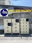 Tủ locker nhiều ngăn - nhận đặt hàng theo yêu cầu sơn dầu và tĩnh điện giá