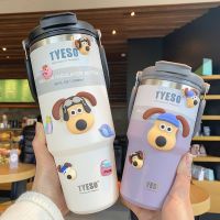 600Ml 750Ml 900Ml Coffee Cup Thermos Bottle Stainless Steel Double-Layer Insulation Cold And Hot Car Travel Mug Vacuum Flask