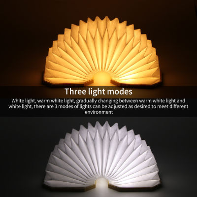 LED Table Lamp Foldable Accordion Light 360° USB Rechargeable Switch Desk Lamps For Bedside Reading Indoor Decoration Lighting