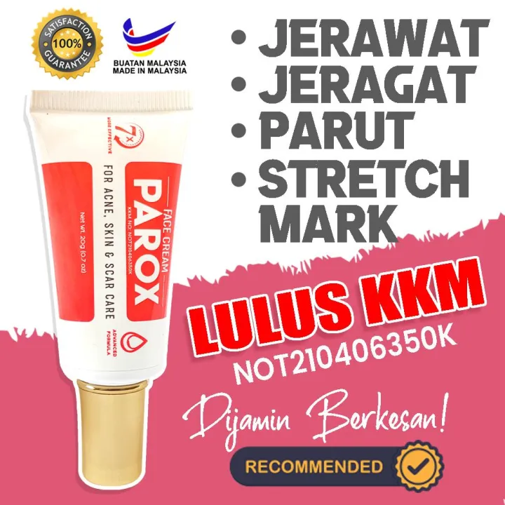 Krim Parut Scar Cream Scar Gel Ubat Parut Jerawat Parut Surgery Parut Hitam Kudis Gatal Krim Muka Parox Face Cream Lazada