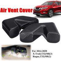 1 Pair Car Air Condition Outlet Vent Grilles Covers Front Seat AC Heater Floor Vent Protector for Nissan X-Trail T32 Qashqai J11 2014+/Renault Koleos 2017+