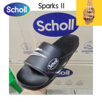 Scholl รองเท้าสกอลล์-สปาร์ค 2 Sparks II รองเท้าแตะสวม ส้นสูง 2.5 เซน Unisex รองเท้าสุขภาพ เหมาะกับรองช้ำ นุ่มสบาย