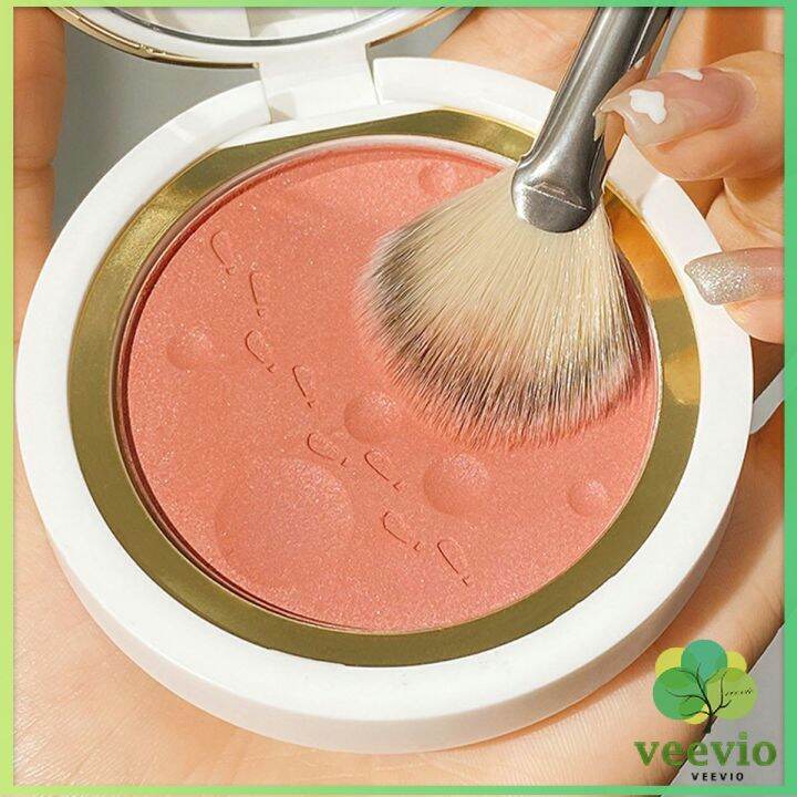 veevio-แปรงปัดไฮไลท์-แปรงปัดแก้ม-แปรงทรงใบพัดขนาดเล็ก-makeup-brush