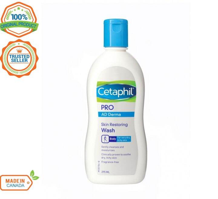 Cetaphil Restoraderm Body Wash Pro AD Derma Restoring Wash (145ml) Lazada