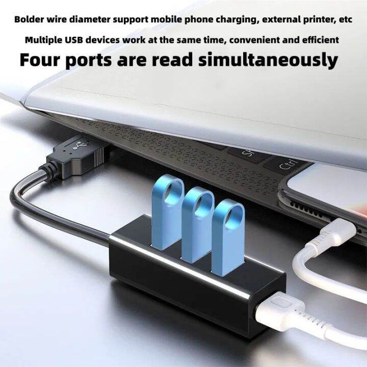 chaunceybi-usb-3-0-4-ports-hub-splitter-speed-expander-cable-desktop-laptop