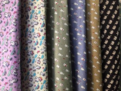 ผ้าคอตตอนญี่ปุ่น ลายการ์ตูนน่ารัก (ผ้าฝ้าย 100%) ราคาต่อเมตร