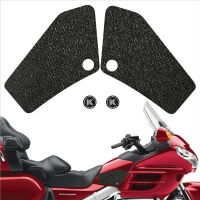 สติกเกอร์รถจักรยานยนต์ Anti Slip การใช้ถัง Pad ด้านข้างแก๊สเข่า Traction Pads สำหรับ HONDA 01-10 GOLDWING