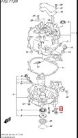 09168-12017-000 GASKET, 12X17X1 ปะเก็น เครื่องยนต์เรือซุซุกิ Suzuki Outboard 09168-12017 0916812017000