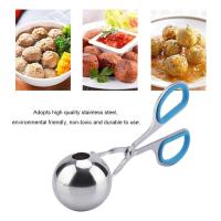 304 Stainless Steel Non-sticky Meatballs Rice Balls Clip Maker Mold Kitchen Tool