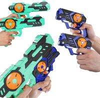 ฤดูร้อน2-In-1 Super Soaker Blaster Squirt s ไฟฟ้ามินิเด็กปืนฉีดน้ำกิจกรรมกลางแจ้งสระว่ายน้ำของเล่นต่อสู้ Gift.2023