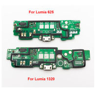 สำหรับ Nokia Lumia 625 1320ไมโคร Usb แท่นชาร์จปลั๊กเชื่อมต่อช่องเสียบชาร์จบอร์ด Pcb สายเฟล็กซ์ริบบอน