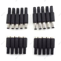 5PCS 5.5x2.5mm DC Female Male Jack Socket Power Supply Plug Connectors Male Adapter Wire 5525 Terminal WB15TH