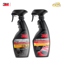 3M สเปรย์เคลือบเงา สูตรเสริมความเงา GLOSS ENHANCER +3M ผลิตภัณฑ์เคลือบบำรุงรักษาเบาะหนังรถยนต์