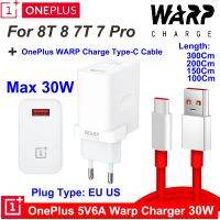 【Taotao Electronics】 สำหรับ OnePlus 7T Warp Charger 5V6A Original Fast Charging EUUS 8 8pro 8T 7 6T 6สาย6A