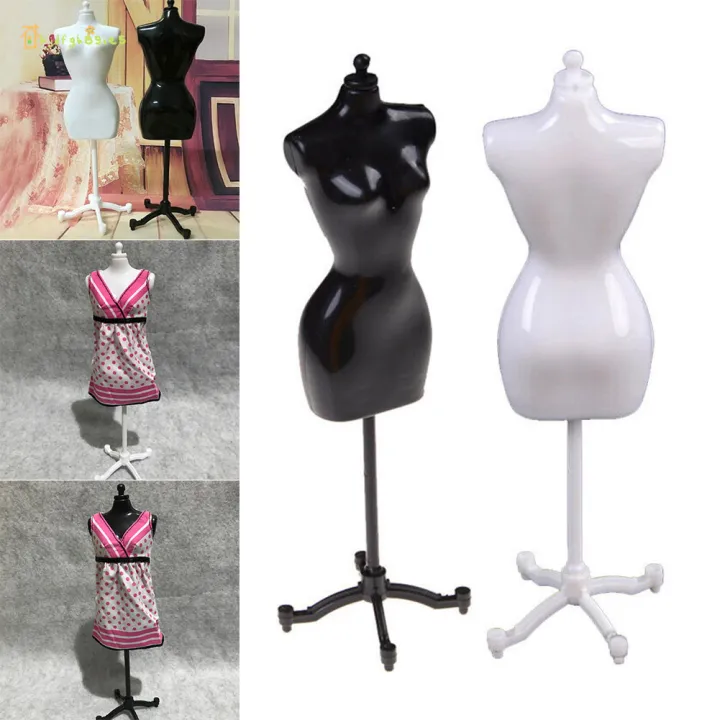 KJDF Doll Dress Clothes Gown Display Model Stand Mannequin Portable
