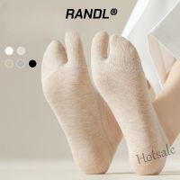 【hot sale】♗✹ D19 RANDL Separate Toe Boat Sock Two Toe Socks Breathable Harajuku Toe Tabi Foot Finger Short Cotton Socks