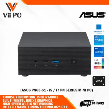 ASUS Ultracompact Mini PC PN63-S1 with 11th Gen Intel Core