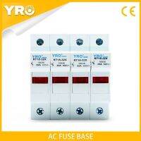 AC 1PC 4P Fuse Base 690V 32A With LED light Matching Fuse 10x38MM R015 only Fuse Base RT18 32X