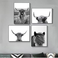 【hot】✜✶  and Print Farmhouse Wall Canvas Painting Large s Room Bedroom Pictures