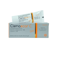 Clenascar C Gel 15g [หลอดใหญ่] ซิลิโคนเจล 1 หลอด เจล ลดเลือนรอยแผลเป็น คลีนาสการ์