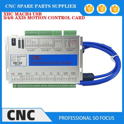 ❃✟◎ XHC mach4 motion control card cnc controller USB 3/4/6 axis motion control card MK4 engraving machine CNC machining center