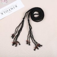 【new】 Waistband Waist Tie Braided Bead