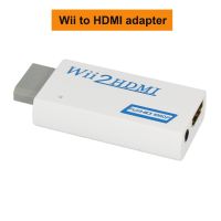 Wii to HDMI Adapter 3.5mm Audio Video Digital Display Wii 2 HDMI-compatible Converter  for PC HDTV Monitor Display TV