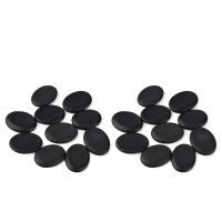 20pcs Electric Heating Lava Stone Massager for Energy Volcanic Stone Beads Natural Lava Massage Stone Release Physical Tension