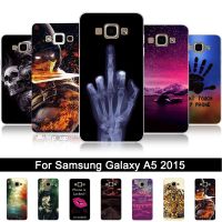 【ใหม่】เปลือก TPU สำหรับ Samsung Galaxy A 5 2015 A500F ซิลิโคนอ่อนนุ่มปกหลังกรณีสำหรับ Samsung Galaxy A5 2015 A500กลับโทรศัพท์กรณีกระเป๋า