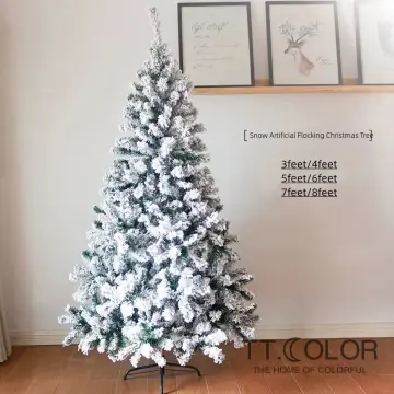 New Year Encryption White Flocking Snow Spray Christmas Tree