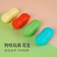 【cw】 Cross-Border Peanut Molar Toy tpr Bite-Resistant Toy Interactive Dog Toy Training Puzzle Dog Bite Stick ！