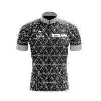 Strava 2022 Mens short sleeve cycling jerseys Wave point Bike Clothing shirts MTB Quick dry Bicycle Wear Ropa Ciclismo Hombre