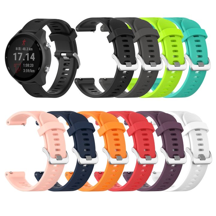 245-official-silicone-band-forerunner-245m-645-vivoactive-3-venu-venu