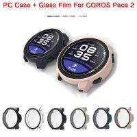 สำหรับ Coros PACE 2 Watch เคสขอบแข็งกรอบฟิล์มเคสโทรศัพท์แบบกระจกหน้าจอสมาร์ทวอท์ช Pace2ฝาครอบกันชนป้องกัน