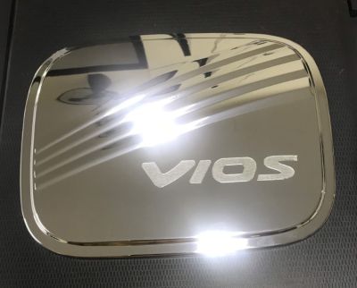 ครอบฝาถังน้ำมัน  Vios 2007-2012 ชุบโครเมี่ยม,ดำด้าน