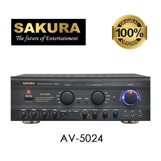 SAKURA AV-5024 600 WATTS MIXING AMPLIFIER | Lazada PH