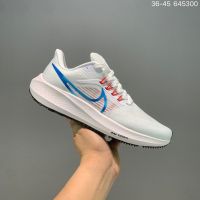 2023 HOT ✅Original NK* Ar* Zom- Regsus- 39 Men Breathable Fashion Running Shoes All Match Comfortable Sports Shoes White Blue （Free Shipping）