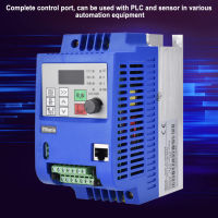 Single Phase to 3 Phase Motor Drive VFD Frequency Speed Controller AC220V 2.2KW